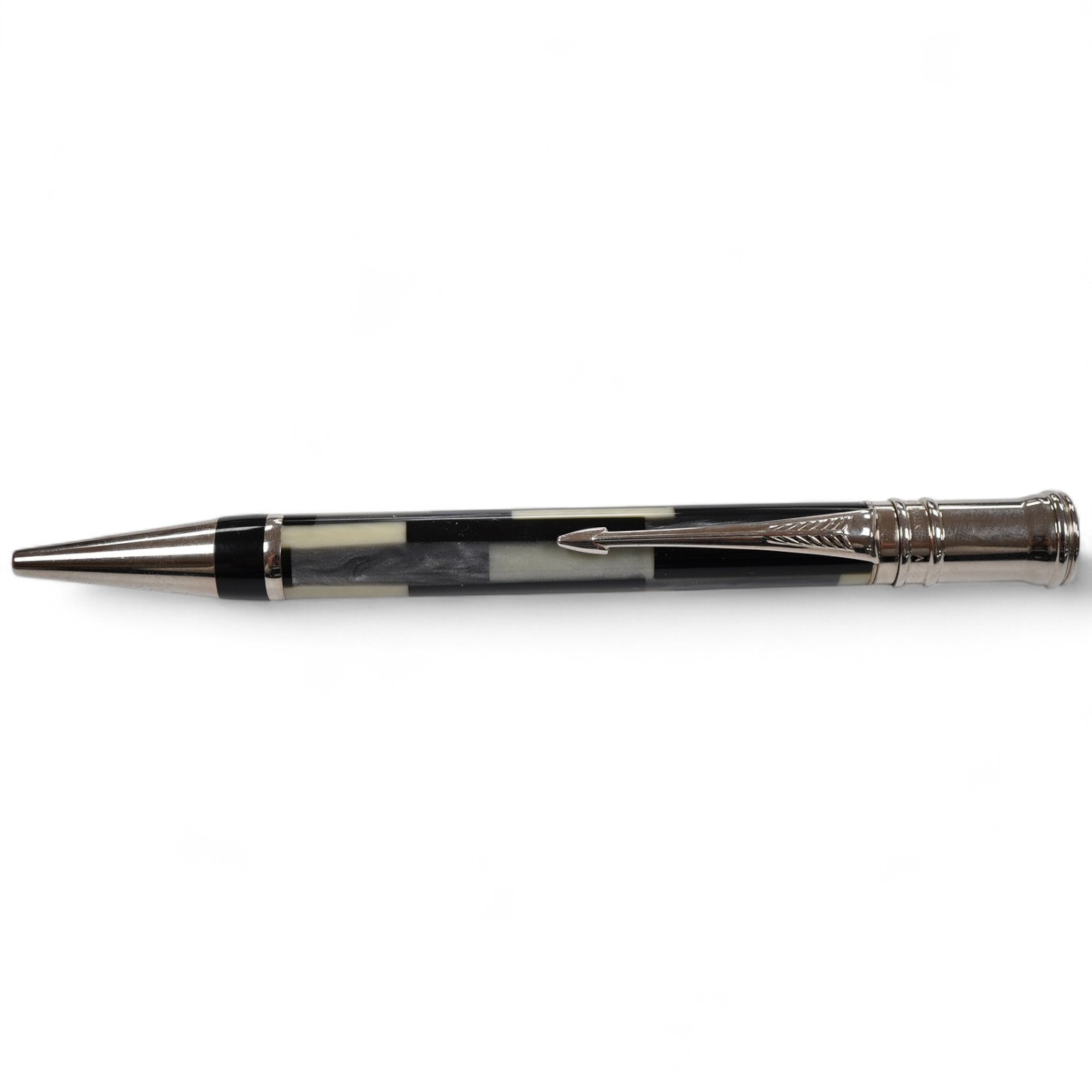 A Parker Duofold 'Mosaic' ballpen